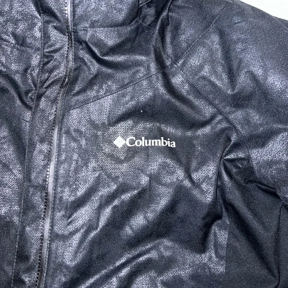 Columbia Black Hooded Jacket - Picture 2 of 7